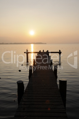 Abend am Chiemsee