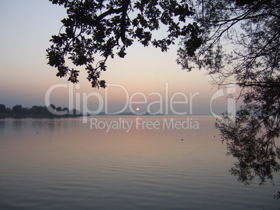 Abend am Chiemsee Abend am Chiemsee