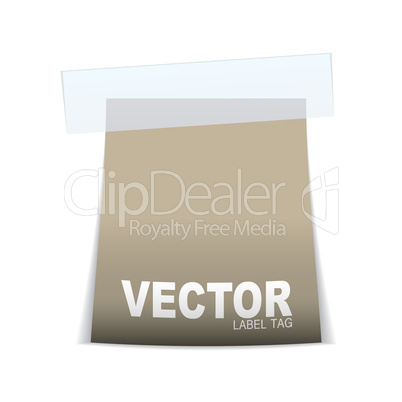 label tag icon beige