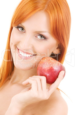 red apple