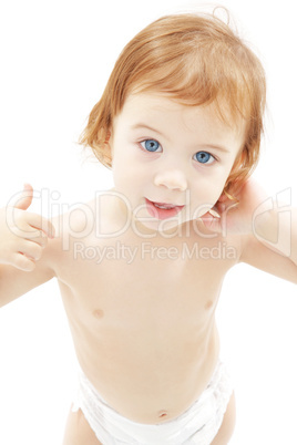 baby boy in diaper baby boy in diaper