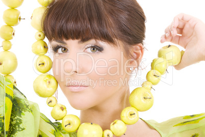 green apples