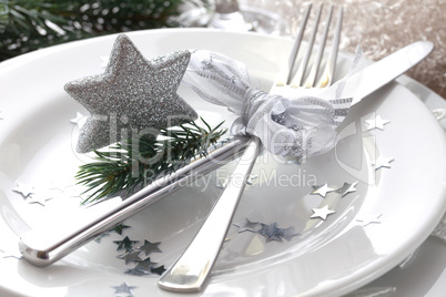 Weihnachtsgedeck / christmas place setting