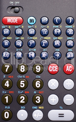 Taschenrechner - Pocket Calculator Detail