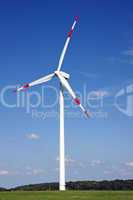 Wind Energy and blue Sky