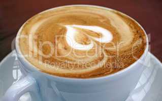 Cappuccino mit Herz - Coffee Break