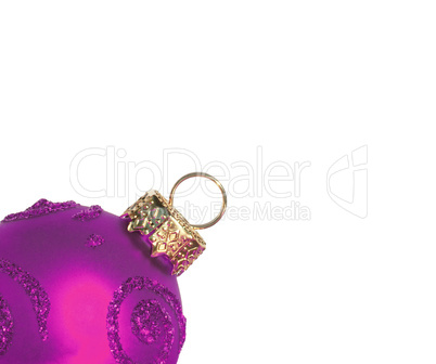 Weihnachtskugel pink - Christmas Bauble pink