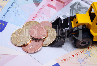 Geld - Euros - Münzen - Money