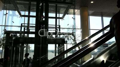 Escalator and Elevator Time laps