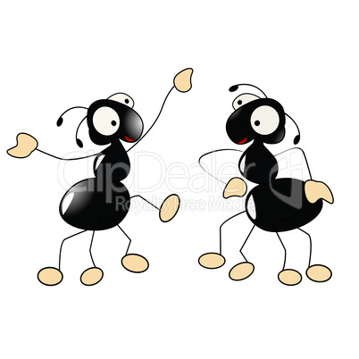 ants dancing