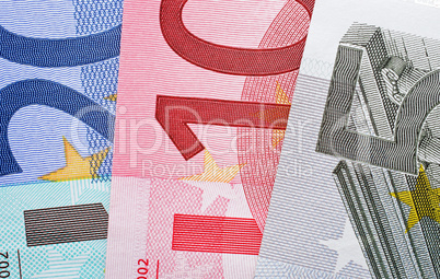Euro Geldscheine - Euros Cash Macro