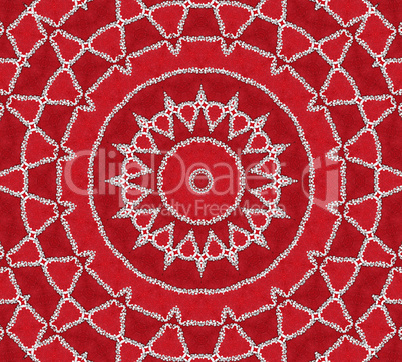 Red Inspiration Mandala