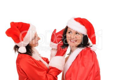 two santa