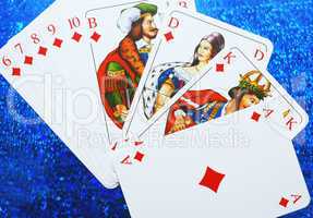 Play Cards - Kartenspiel - Karo