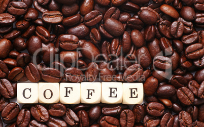 Coffee Beans Macro - Kaffeebohnen Nahaufnahme