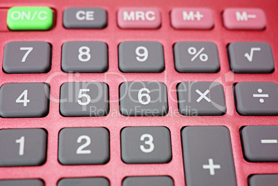 Pocket Calculator Makro - Taschenrechner