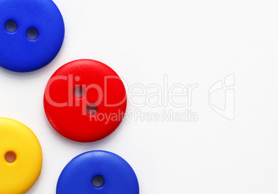 Colourful Buttons Close-up - Knöpfe farbig