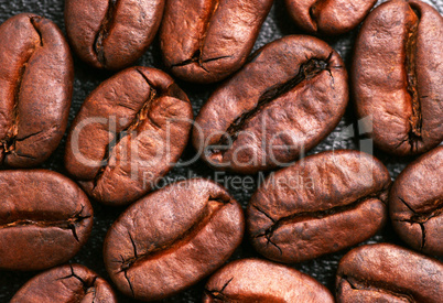 Coffee Beans Close-up - Kaffeebohnen