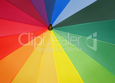 Der bunte Regenschirm - Colourful Umbrella