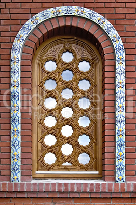 Window with tiled