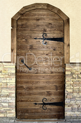 Wooden door