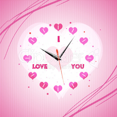 valentine clock