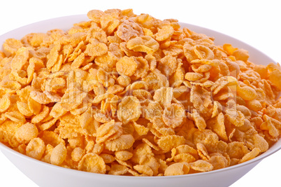 Goldish corn flakes