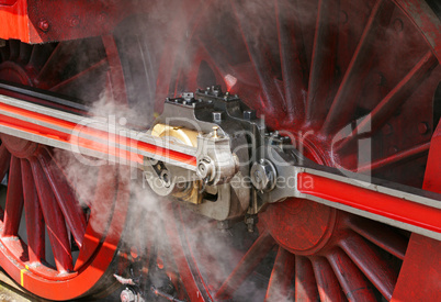 Dampflok Nahaufnahme - Steam Locomotive