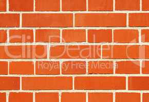 Ziegelstein Mauer orange - Brick Wall orange