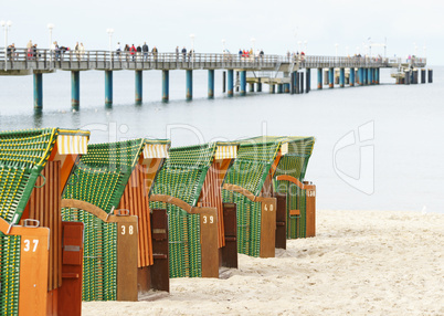 Strandkörbe am Meer - Beach Chairs