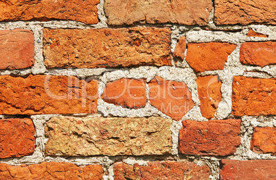 Alte Ziegelstein Mauer - Old Brick Wall