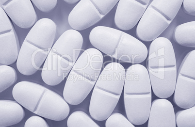 Tabletten Nahaufnahme - Tablets Macro blue