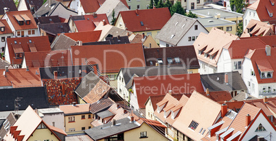 Dächer in der Stadt - Roofs in the City
