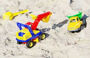 Spielzeug am Sand Strand - Toys at the Beach