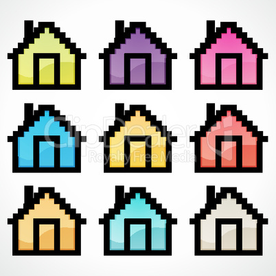 group of homes