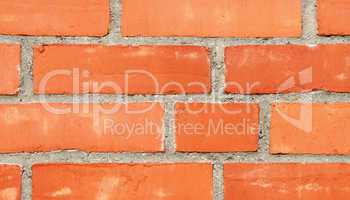 Ziegelstein Mauer orange - Brick Wall