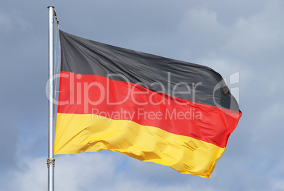 Deutschland Flagge im Sonnenlicht - German Flag