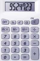 Taschenrechner - Pocket Calculator blue