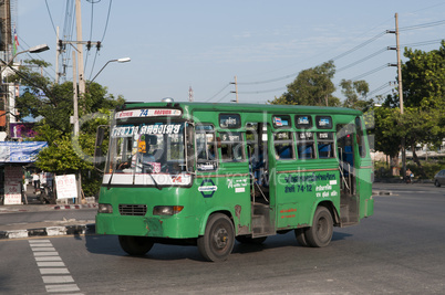 Lines Buss in Bangkok Thailand