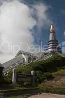 The highest temple arrangement in Thailand