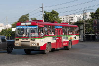 Lines Buss in Bangkok Thailand