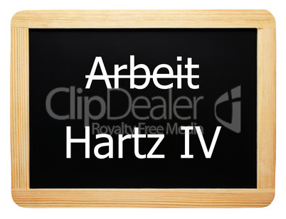 Arbeit / Hartz IV - Konzept Tafel