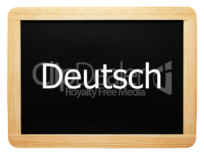 Deutsch - Konzept Tafel