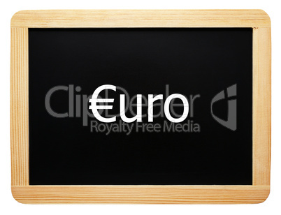€uro - Concept Sign - Konzept Tafel