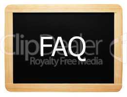 FAQ - Concept Sign - Konzept Tafel