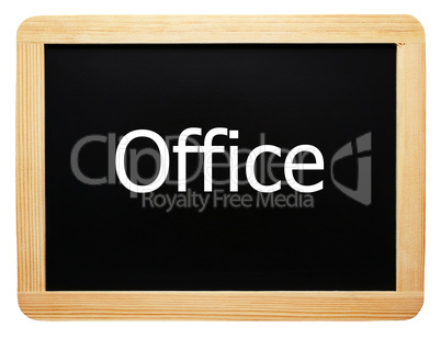 Office - Concept Sign - Konzept Tafel
