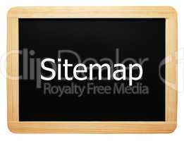 Sitemap - Concept Sign - Konzept Tafel