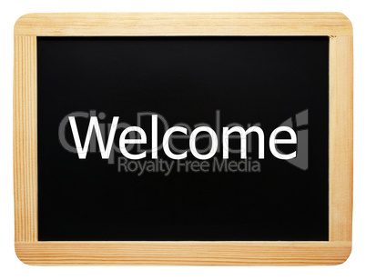 Welcome - Concept Sign - Konzept Tafel