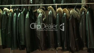 Jackets with fur collar
