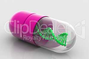 Dna in capsule